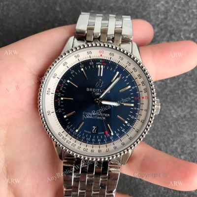 Breitling Navitimer 41mm Dark Blue Dial Swiss Replica Watches